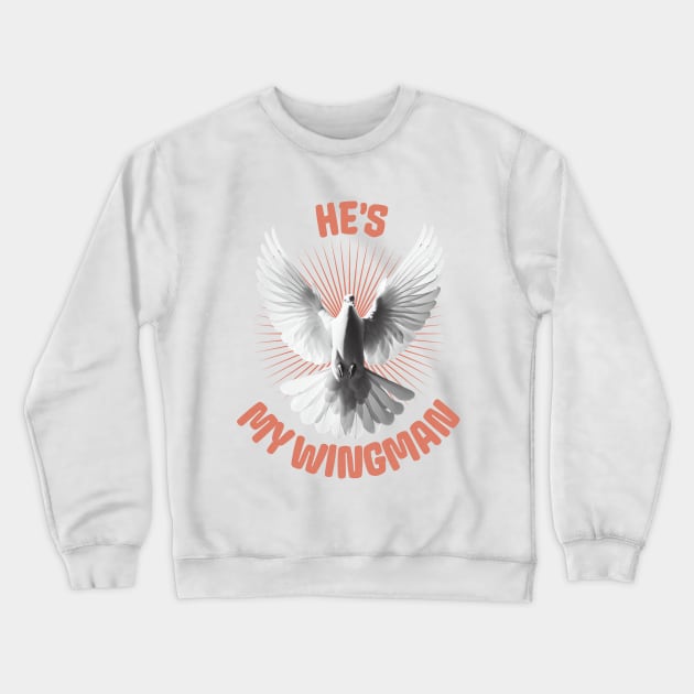 He's My Wingman Crewneck Sweatshirt by Church Store